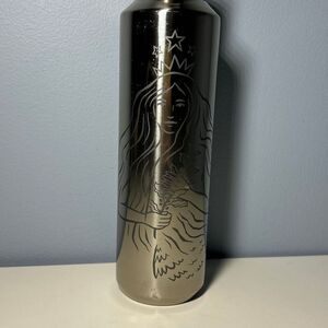 Starbucks 50th anniversary Limited Siren Mermaid Stainless Steel Water Bottle